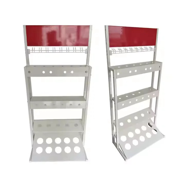 Sanitary Basin Sink Store Factory Custom Metal Shelf Floor Water-Tap Drain Faucet Display Stand for Showroom