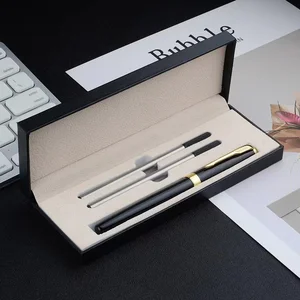 Stationery Pen Gift Set Metal Roller Pen Luxury Cardboard Box