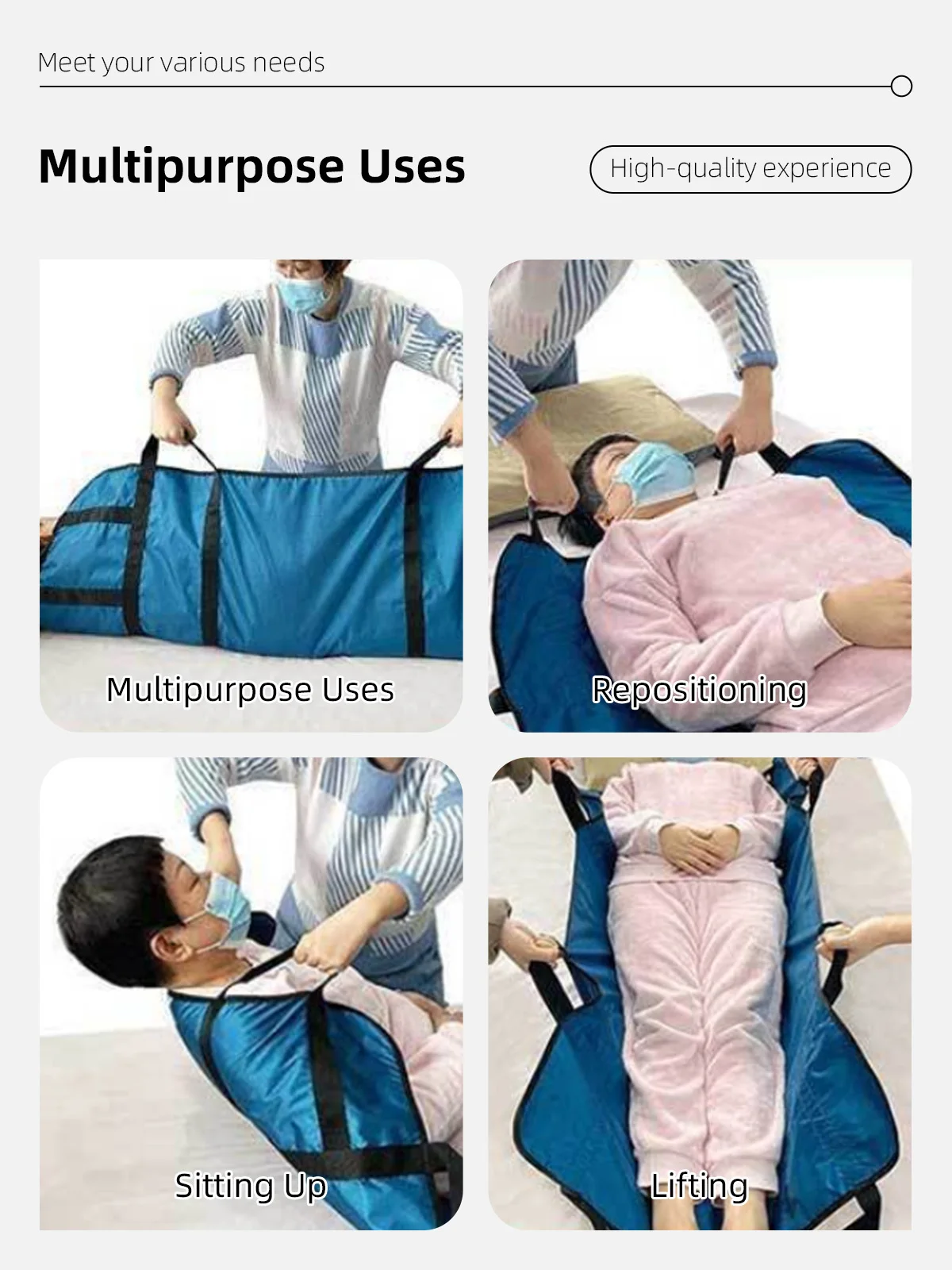 Wholesale Adjustable Woven Extra Large Transfer Pad Positioning Protec - product detail 1