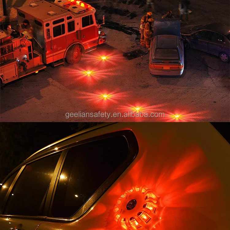 Spain V16 Long Led Chip Lifespan 9v Alkaline Battery Emergency Flashing Light New 2021