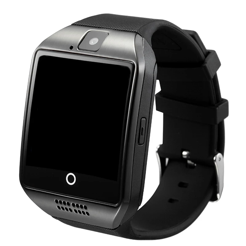 Q18 Smart Watch with Camera Facebook Whatsapp Support SIM TF Card BT Sync SMS Compatible Android IOS Phone PK Y1 GT08 T8 Alibaba