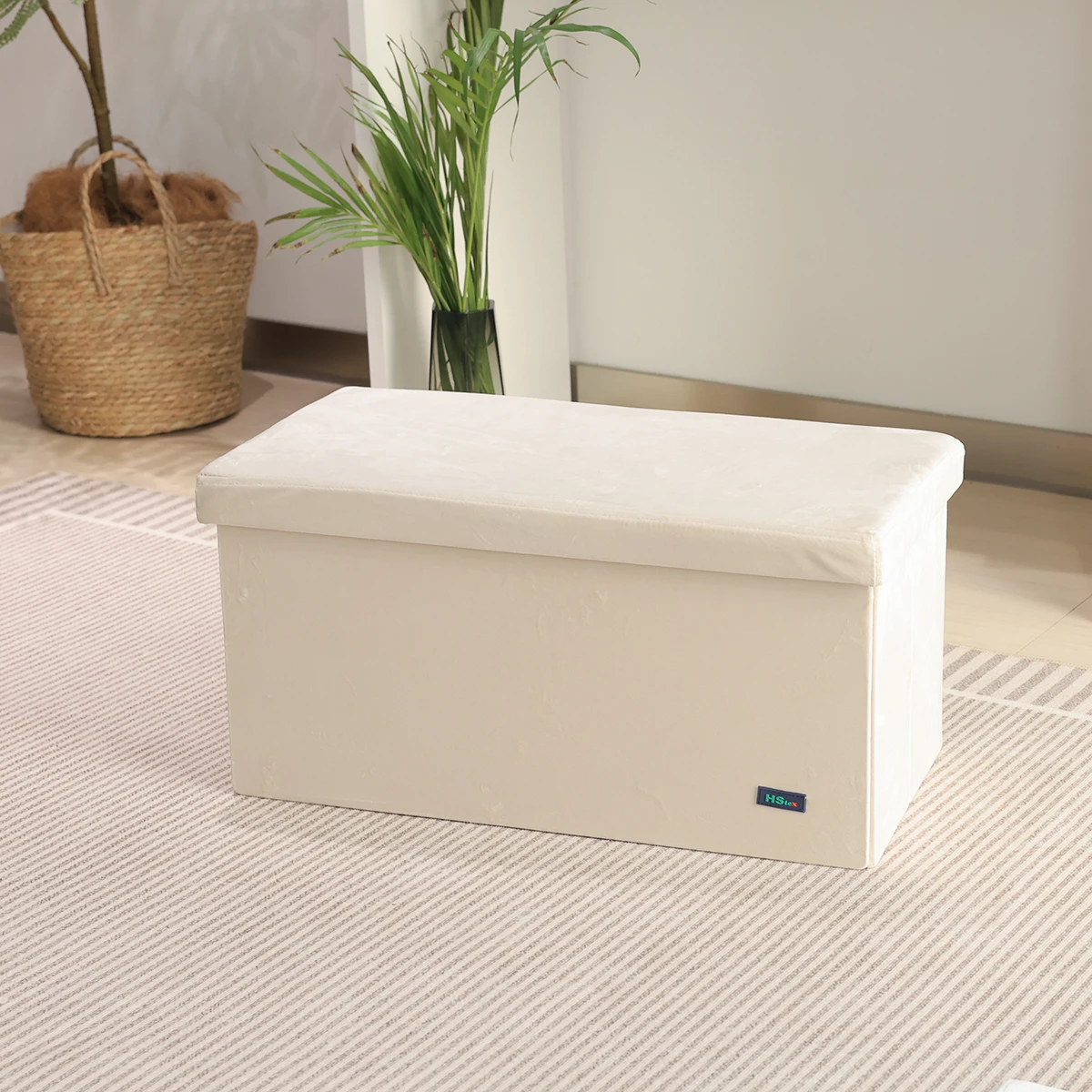 2025 Folding Storage Ottoman New Ottoman With Storage