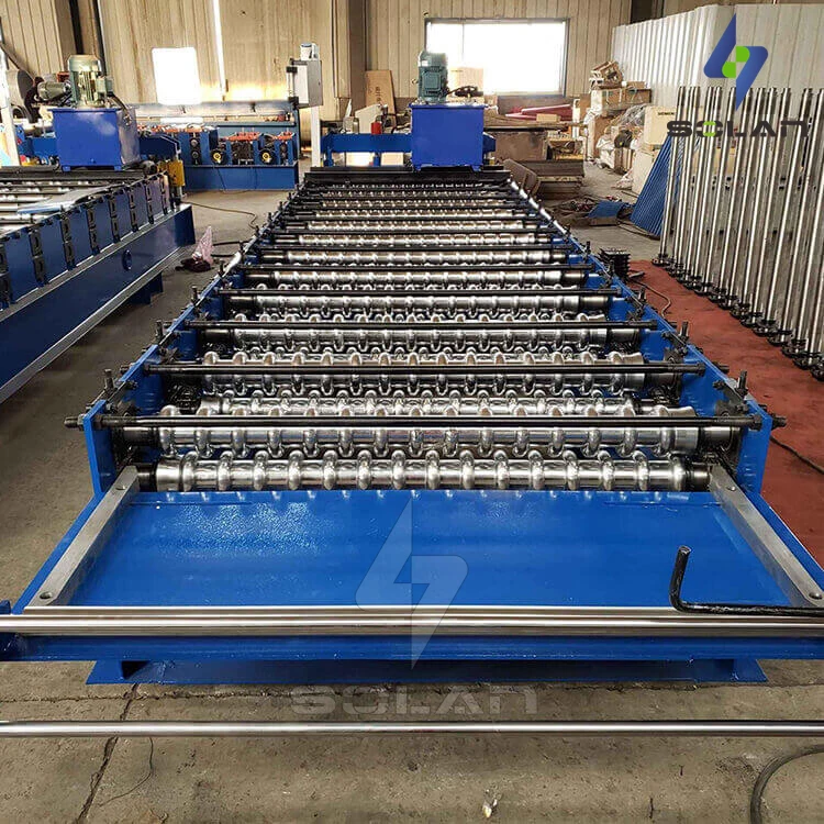 China Making High Quality And Best Price Corrugated Steel Roofing Sheet Making Machine For Building Material Machinery