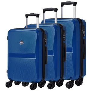 Factory Price PP 3 PCS Zipper Luggage Sets Portable Hand Carry on Luggage 20 24 28 Inch Traveling Trolley Bag