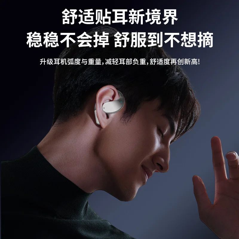 True Wireless Earphones Q39 AI Translation Earphone Real-Time Translator Ear Hook Noise aperçu 4