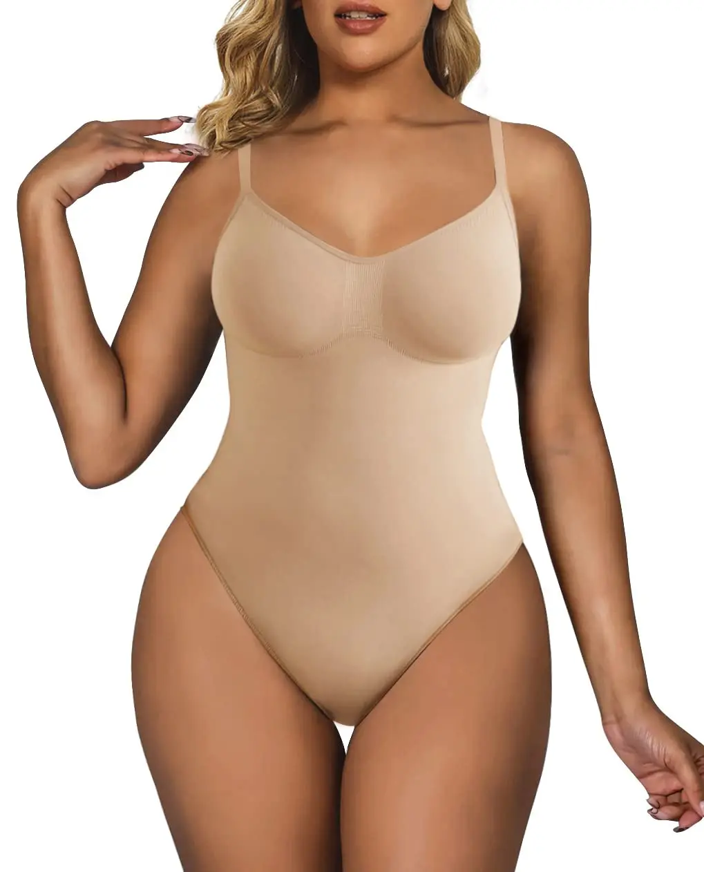 Seamless Shaper Shaping Bodysuit Waist Trainer Shapewear Sculpting Thong Plus Size Body Tummy Control Shaper for Women manufacture