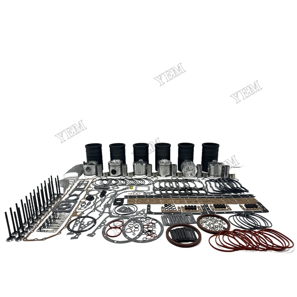 Overhaul Kit With Bearing Set Fit for Mitsubishi S6A3 Engine 4