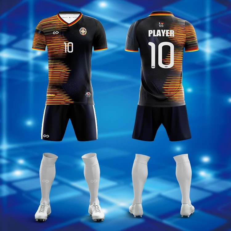 Set Abstract Football Jerseys China South Stock Vector (Royalty Free)  144490066