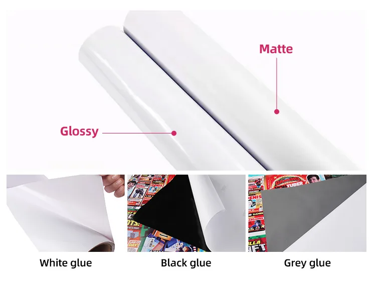 EJET vinilo приклеивающийся рулон ТВГ Глянцевая масса печатный клей