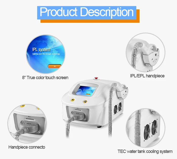 Ipl Hair Removal Machine Professional Ipl Hair Removal  Ipl Laser Pigmentation Manufacturing details
