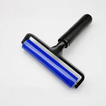 Custom Compound Rubber Roll Dust Removal Sticky Patch Mobile Phone Film Anti-static Black Cutting