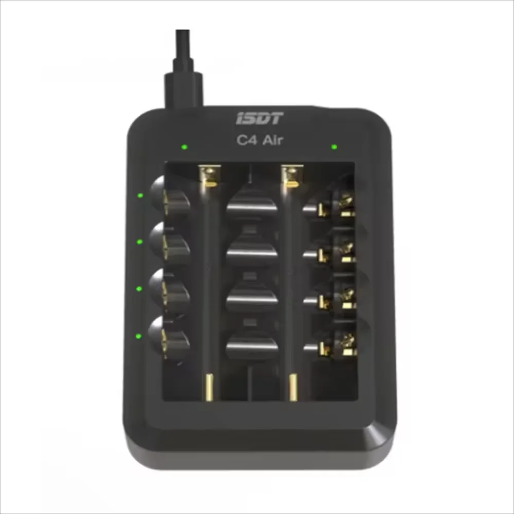 6 Slots Smart Fast Charger USB Type-C Input with APP Contion for 2A 3A Li-ion RC Rechargeable Drone Batteries factory