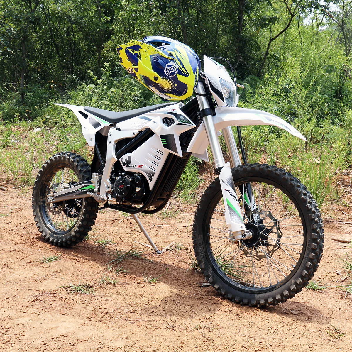 MotoTec Venom 72v 12000w - Motocicleta eléctrica para motocross, color  blanco