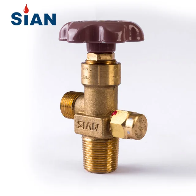 SiAN Brand China Ningbo FUHUA Factory Best-selling QF-5T Industrial Gas Natural Gas Cylinder Brass G