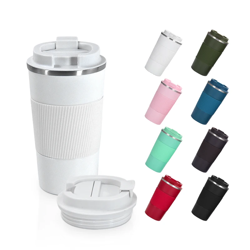 Travel Mug Insulated Coffee Cup With Leakproof Lid, 510ml/380ml