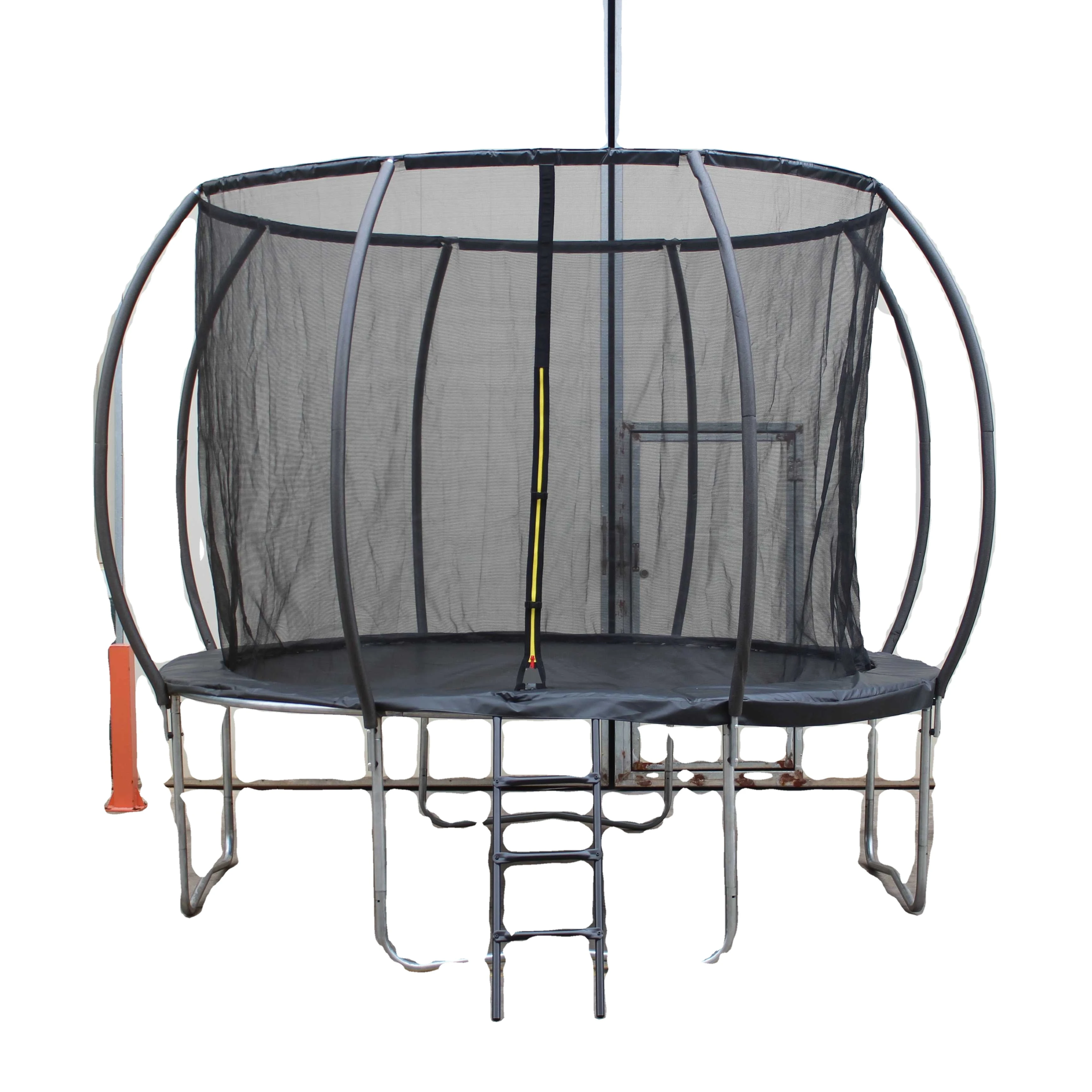 IUNNDS Kids Adult Garden Park Trampoline 8 10 12 14 16Ft Pumpkin Frame Children Home Trampolines