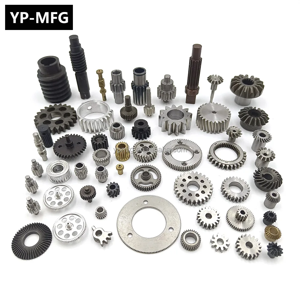 Прецизионная механическая обработка шестерней на заказ токарные детали с ЧПУ из нержавеющей стали алюминия латуни коническая шестерня