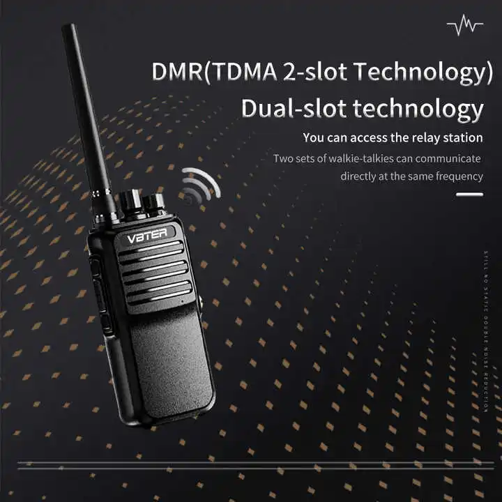 VBTER GP368 High-Power DMR Digital Walkie-Talkie Integrated Circuit T4 Explosion-Proof Certified IP68 Waterproof Professional