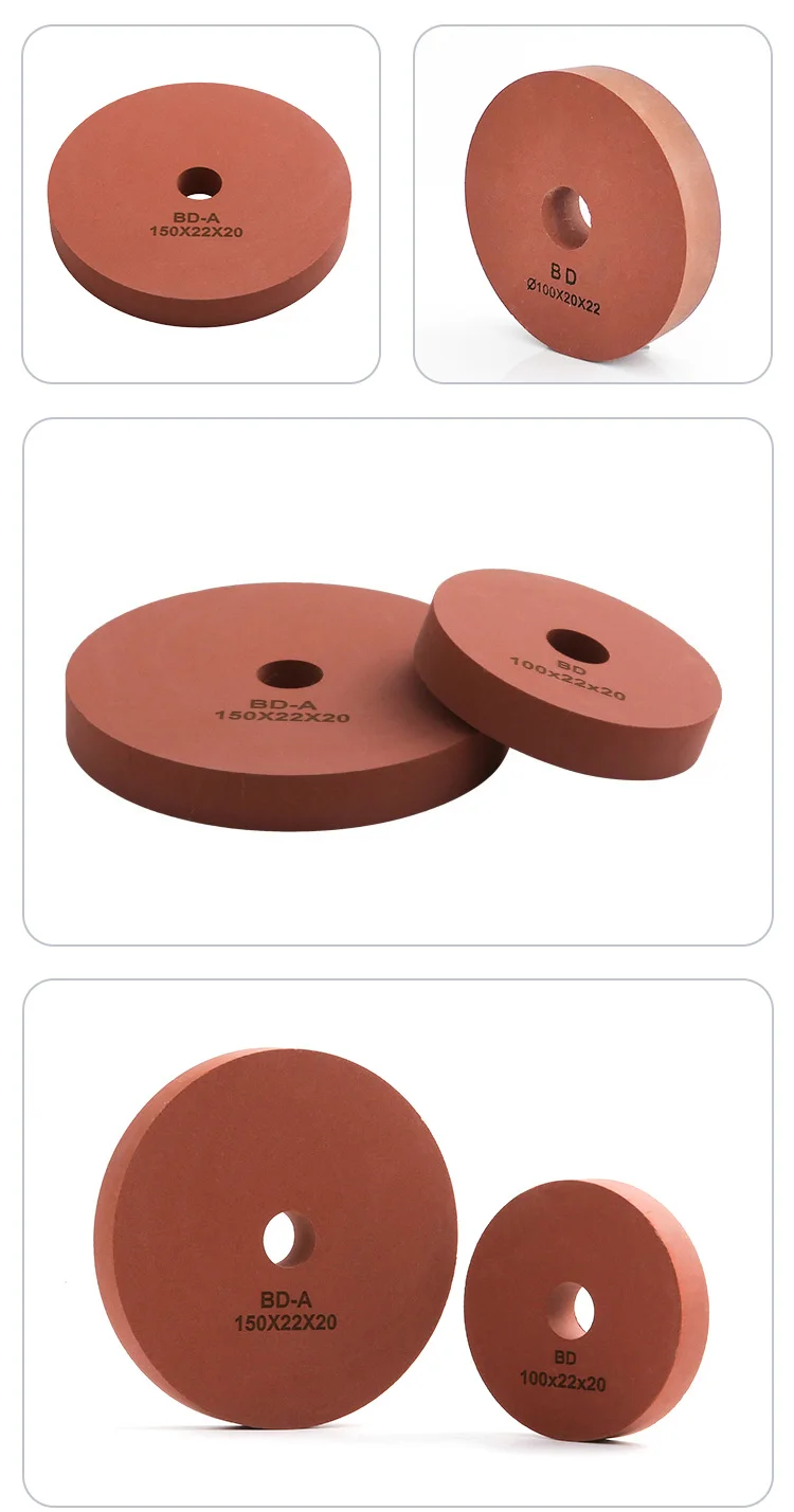 Factory Customized Bd Glass Edging Wheel Flat Diamond Powder Polishing