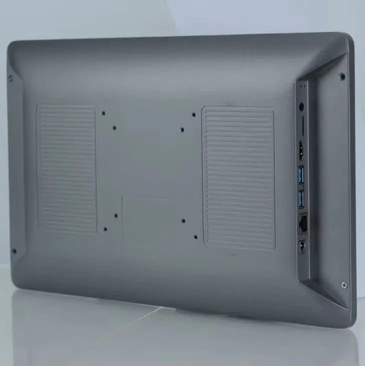 Fanless Muting Touchscreen Monitor 15.6" 18.5" Wall Mounted Touch Panel Pc for Control and Display