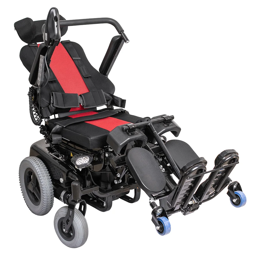 Multi Function Reclining Standing Lifting Power Electric Wheelchair