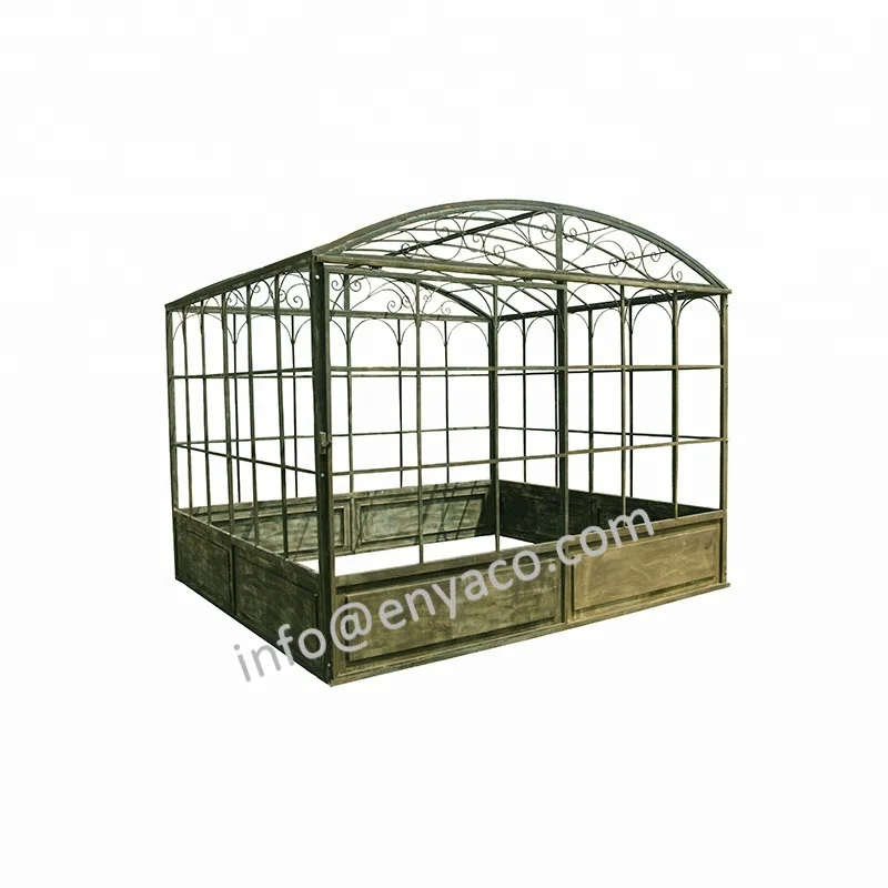 Wrought Iron Garden Outdoor Large Victorian Greenhouses