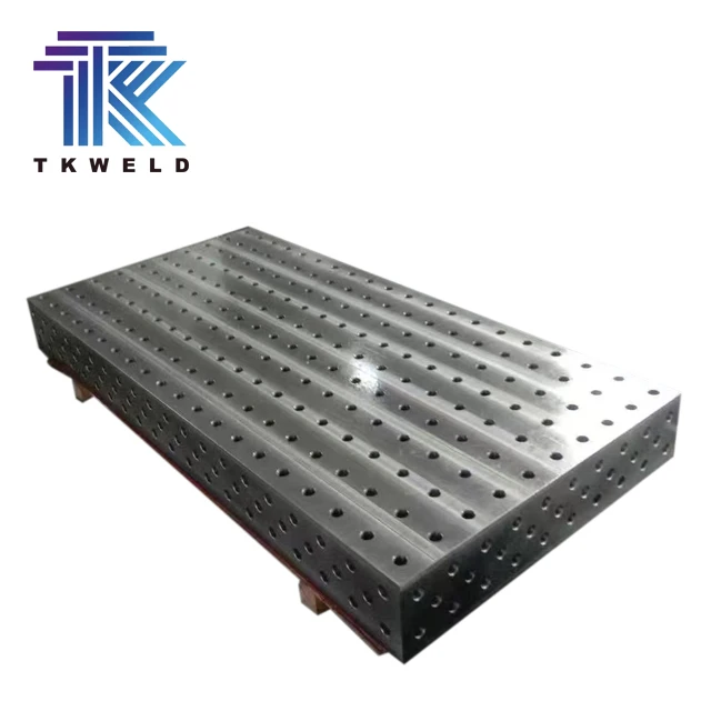 TKweld High Quality Customizable 1200*2000 Nitrides Platform OEM Welding Table D16 D28 3D New High Precision Measurement