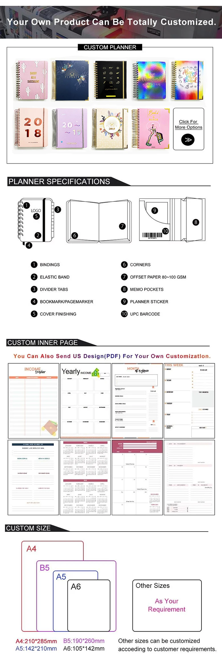 custom planner+++