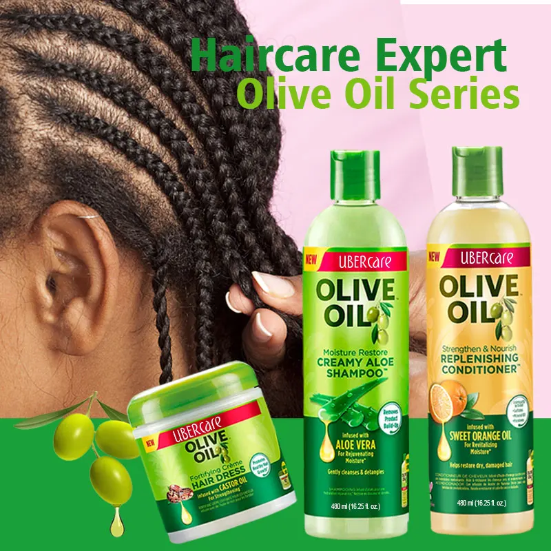 Hot Selling Professional Hair Salon And Home Use 480ml Olive Oil Hair