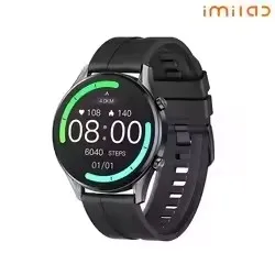 2024 New Product Imilab W12 Smart Watch IP68 Waterproof Watch HD Display tracker Heart Rate Monitor Electronic 	wristwatch