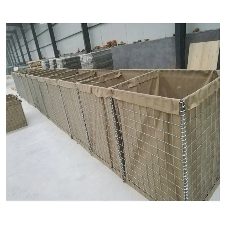 300g Geotextile Welded Hesco Wall Mil1 Welded Basket Hesco Barriers ...