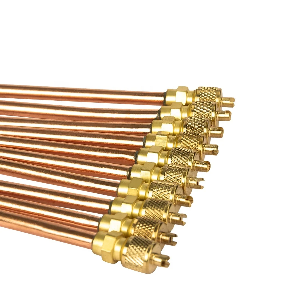 R134a Gas HVAC Spare Parts Copper Pin Valve
