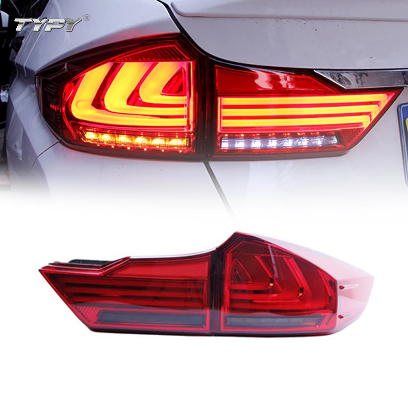 Manufacturer Tail Light Led Taillights Sequential Turn Signal Rear Car Tail  Lamp Honda Grace for Honda City 2015-2019