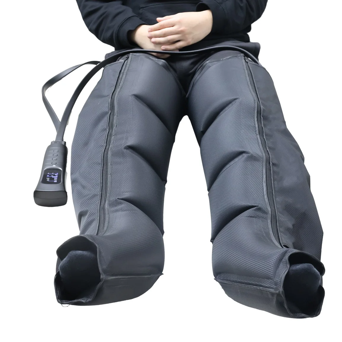 2024 Wireless 8 12 Chambers Recovery Pump Boots Massager,portable Muscular Custom logo Sport Leg air Compression Recovery Boots