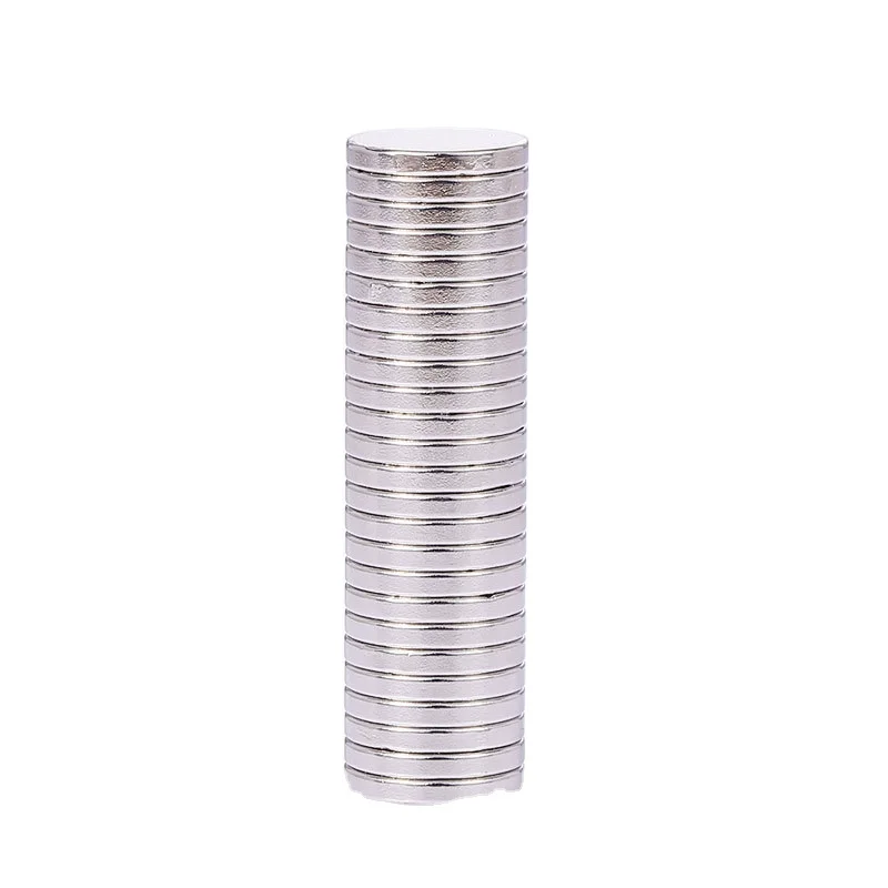 Industrial Circular Nickel Coated Neodymium Magnet Sheet