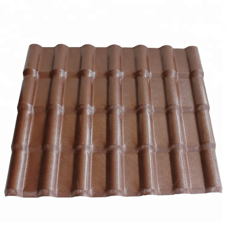 ridge Tiles and Making Plant Large Long Span Roofing Noise Insulation Plastic Pvc Corrugated Resin Roofing Sheets