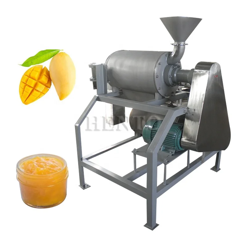 High Performance Guava Pulp Machine / Mango Pulp Juice Making Machine / Fruit Pulper Machine