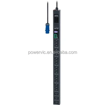 3P PDU APC Easy Rack PDU Metered 0U 3 Phase 22kW 230V 32A 18 C13 6 C19 Outlets IEC60309 APC PDU EPDU1232M Data Center