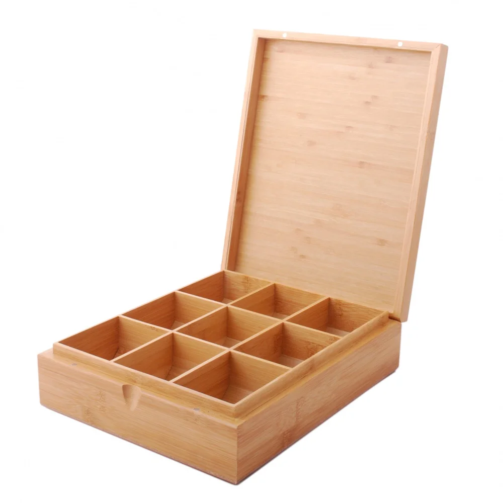 Wooden box with sections Clearance