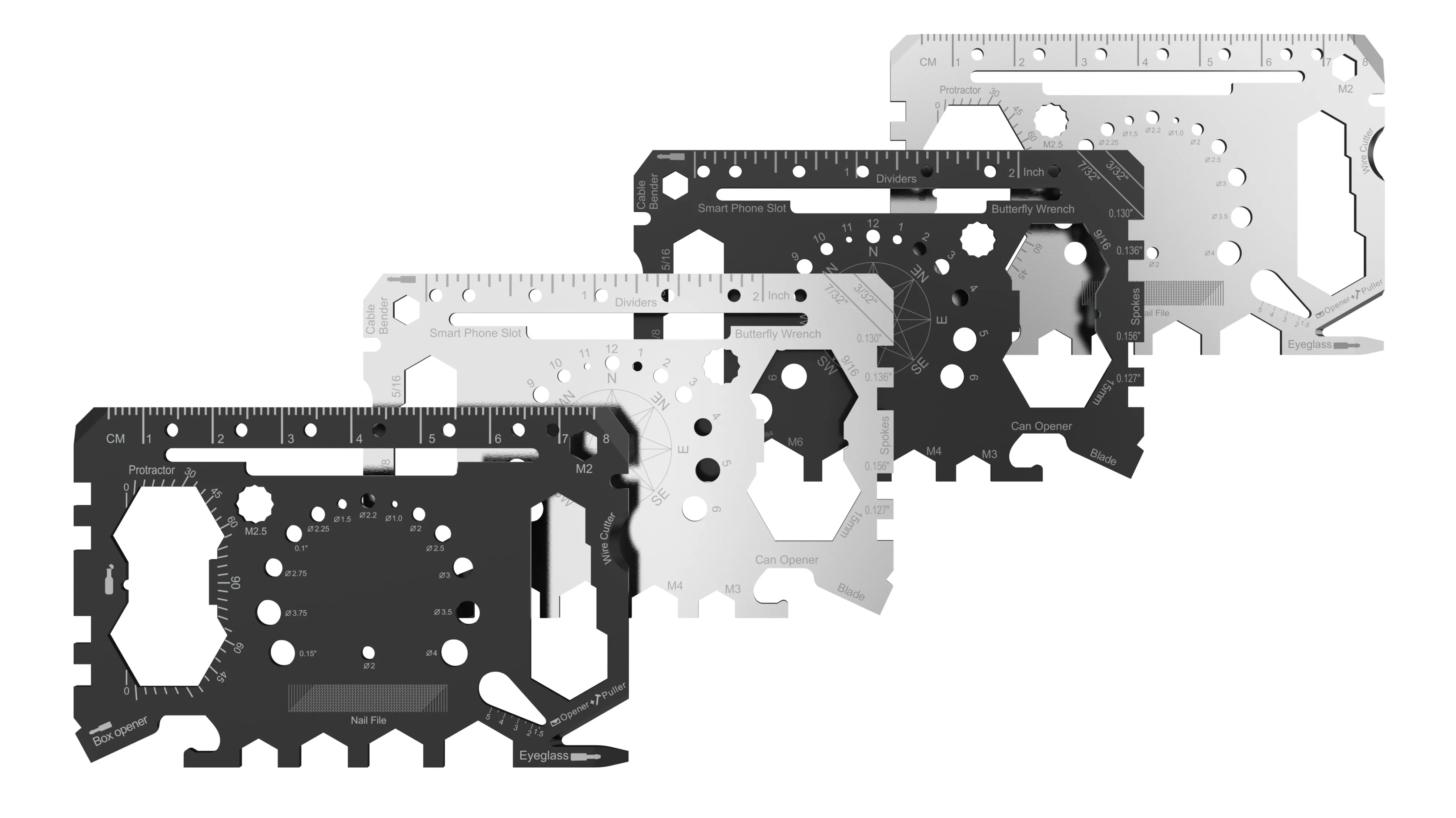 Outdoor Edc Pocket Camping Survival Multi Functional Multi Tool Multi Function Tool Card Buy