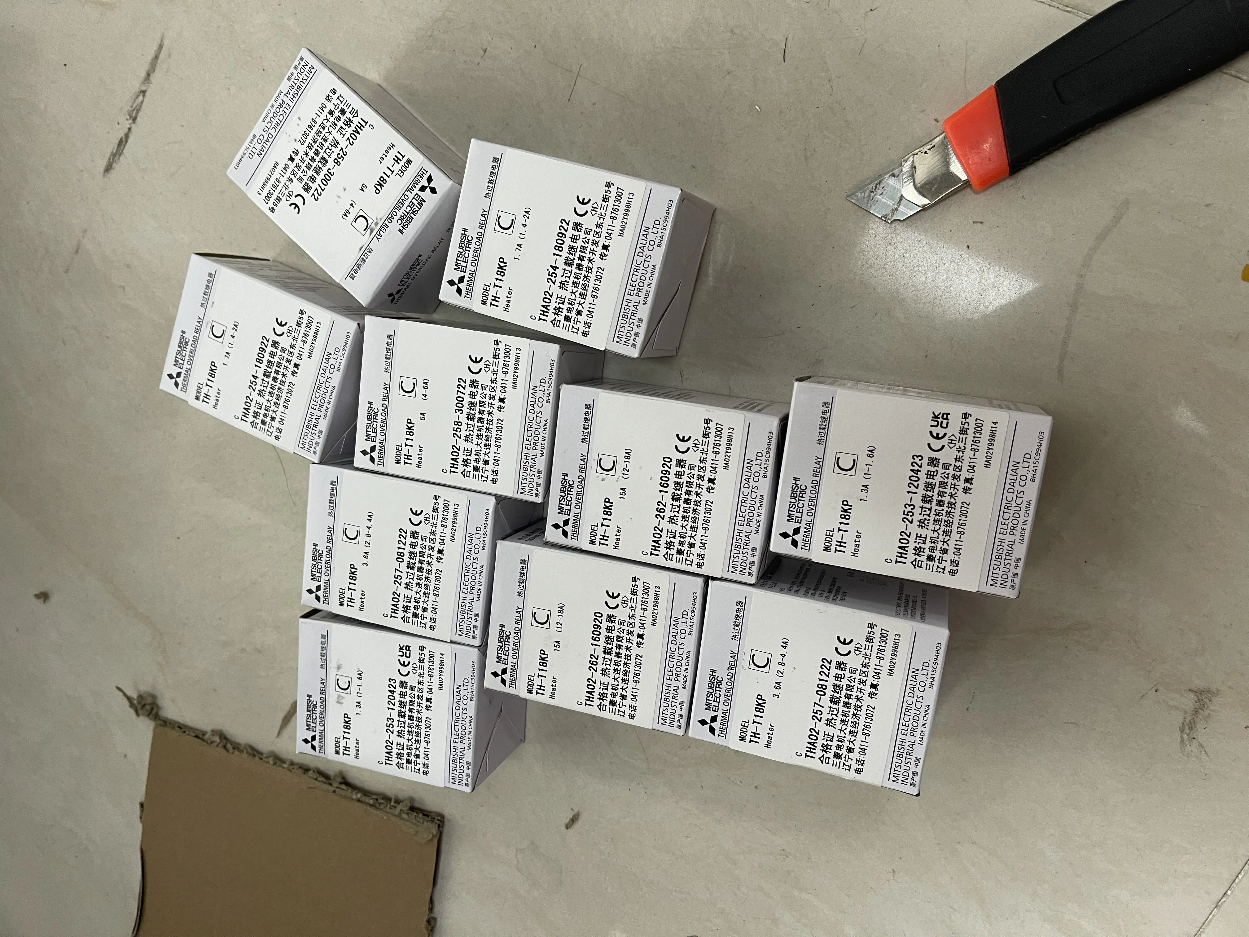 Mitsubishi Thermal Overload Relay TH-T18KP