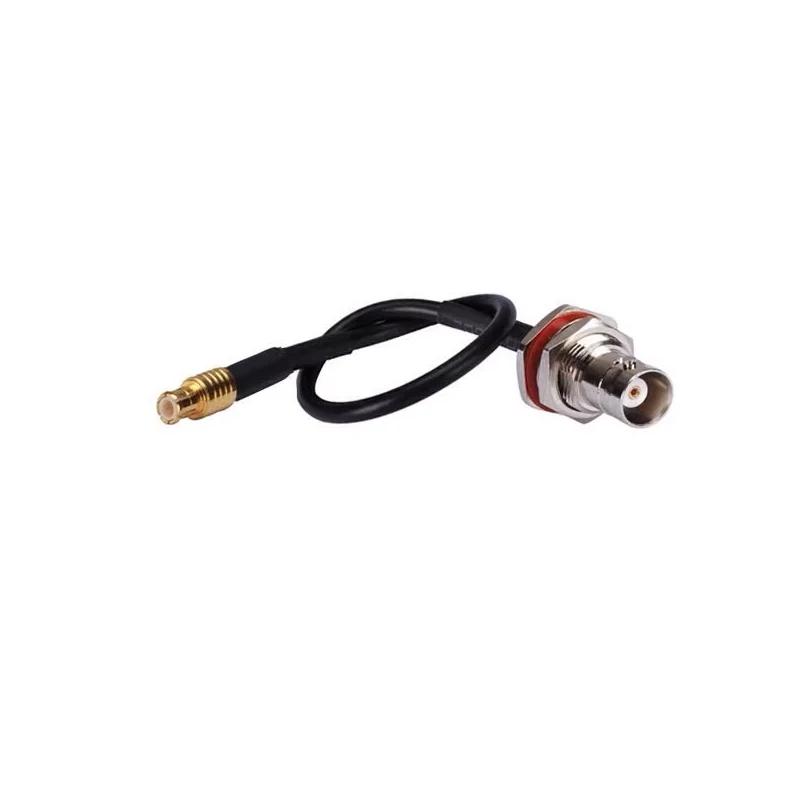 Bnc Female to Mcx Male Pigtail Cable , 15cm for RG316 Cable Assembly