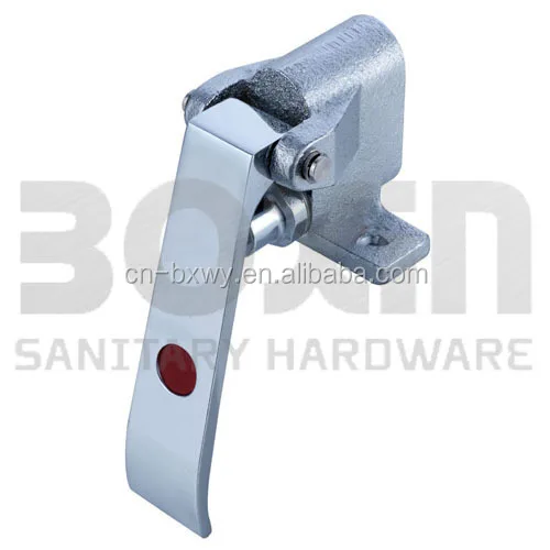 Knee-Operated Brass Valve for Sinks, Single Hot Water Control, Hands-Free Commercial Faucet for Hotels & Restaurants