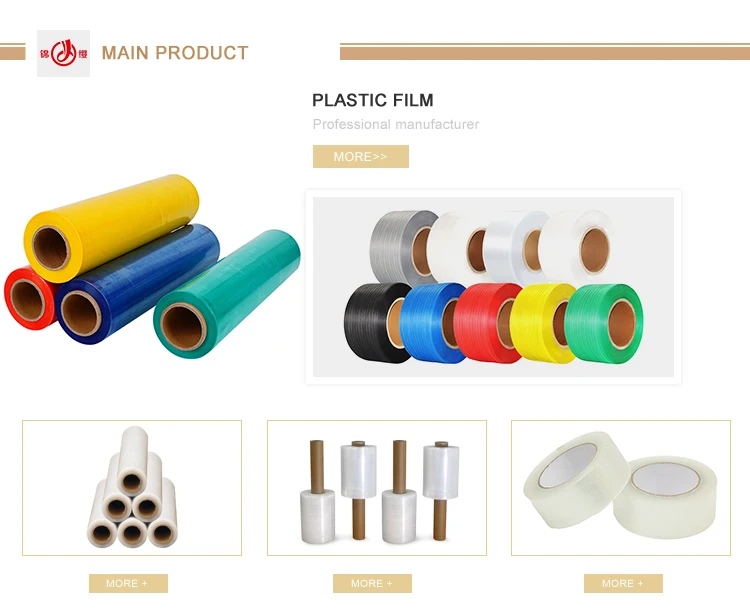 Custom Tray Lldpe Casting Transparent Multicolor Machine Stretch Film