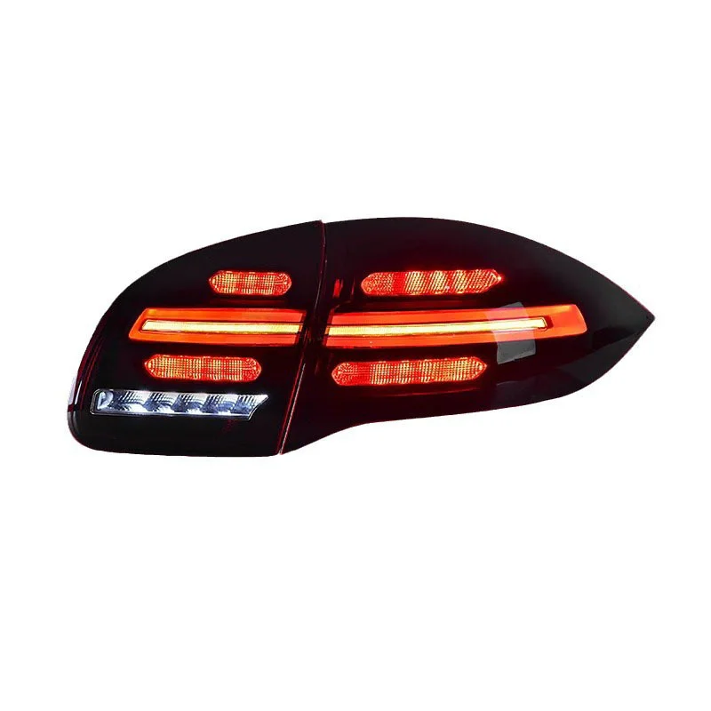 SJC for Porsche Cayenne 958.1 Taillights Assembly 2011-2014 Upgrade to 958.2 Dynami LED Taillamps Rear Lights Signal Brake Light