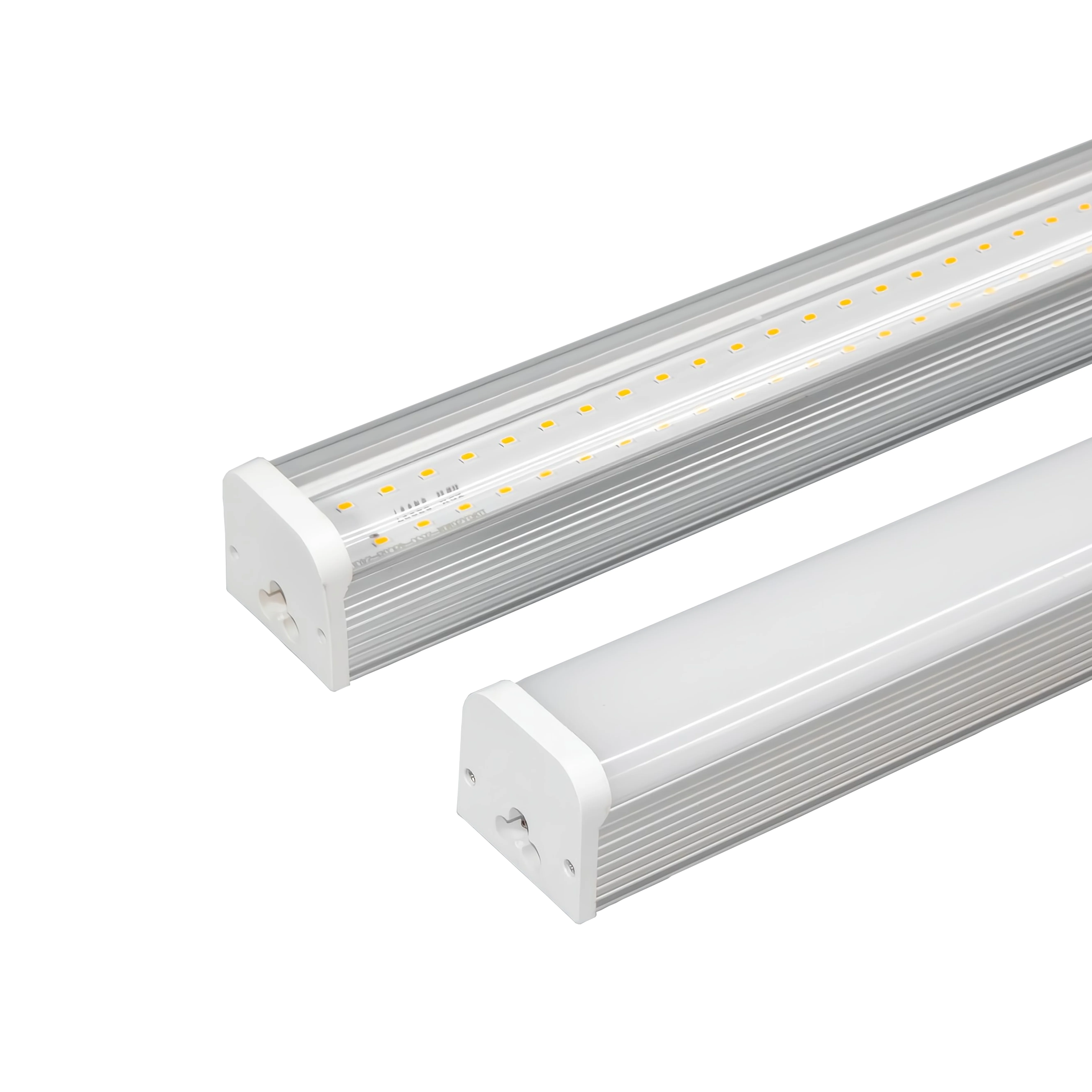 product industrial integrated 20 pack white 120cm 600cm linkable aluminum led linear light tubes-4