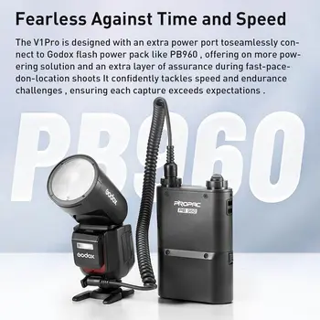 Godox V1 Pro V1Pro-S/C/N/F/O Camera Flash Speedlite V1 Updated Version for Canon Nikon Sony Fuji Olympus Cameras product image