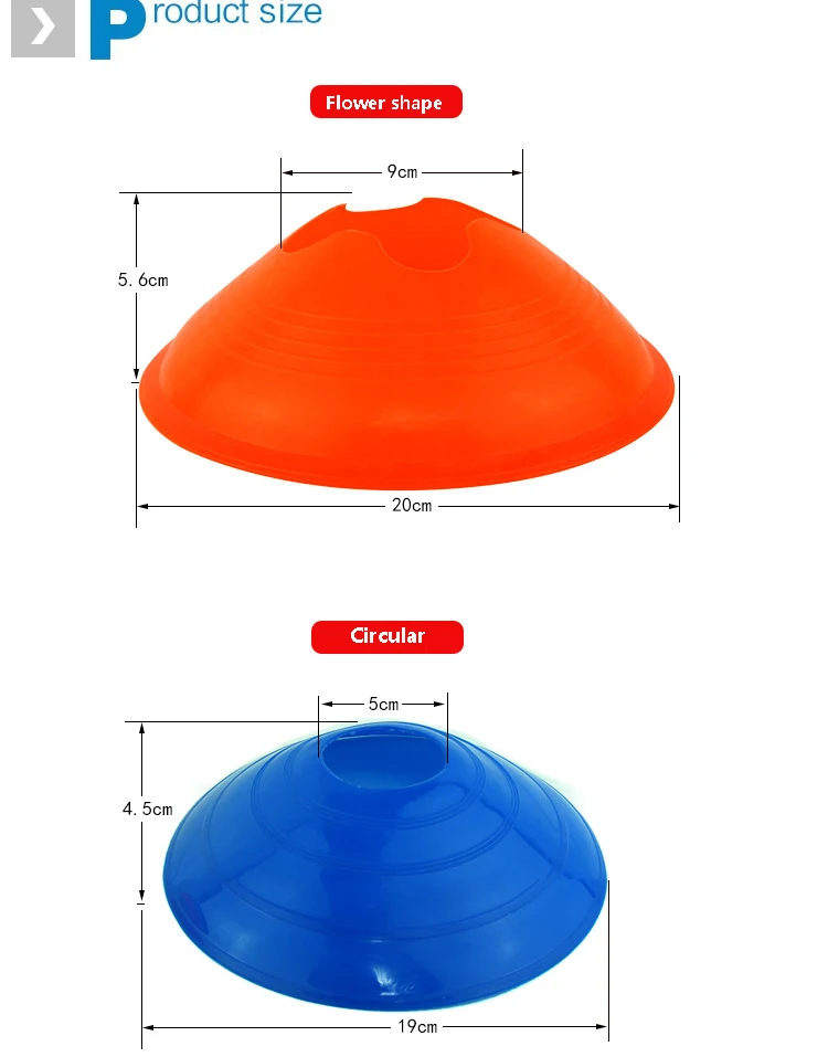 Wholesale Pe Sports Football Soccer Training Cones Buy Sports
