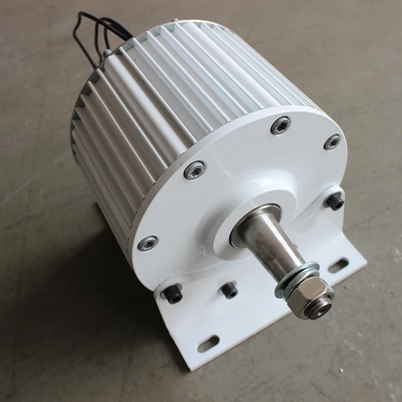 Factory Direct Alternative Energy  Single Shaft Low RPM Permanent Magnet Generator  Alternator Generator