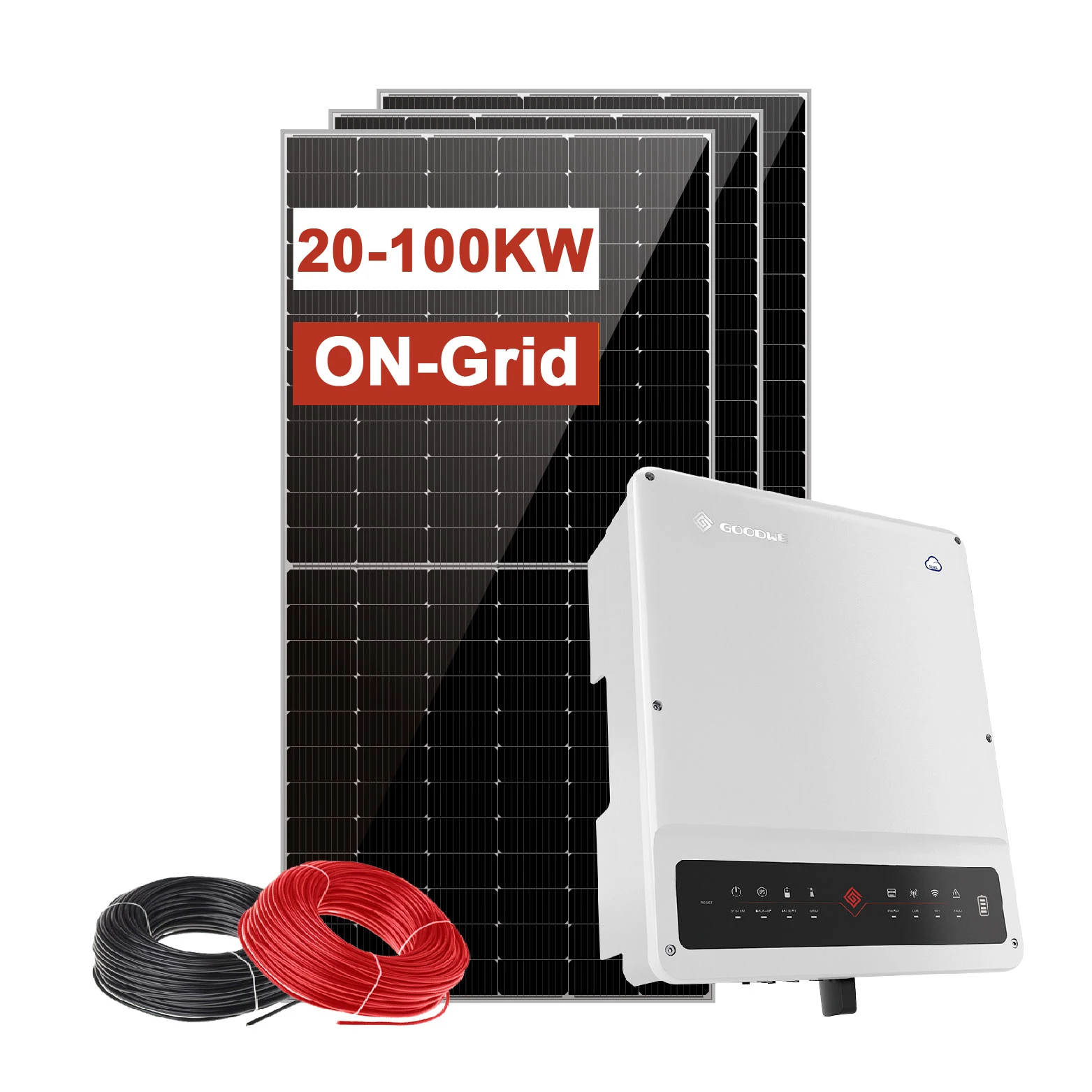 10kw 20kw 30kw 50kw solar power system 70kva on grid solar pv system